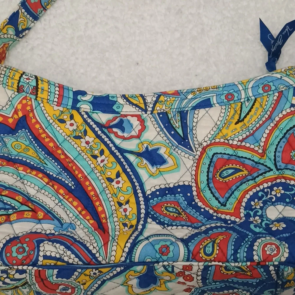 Vera Bradley Multicolor Paisley Shoulder Bag - Picture 2 of 6